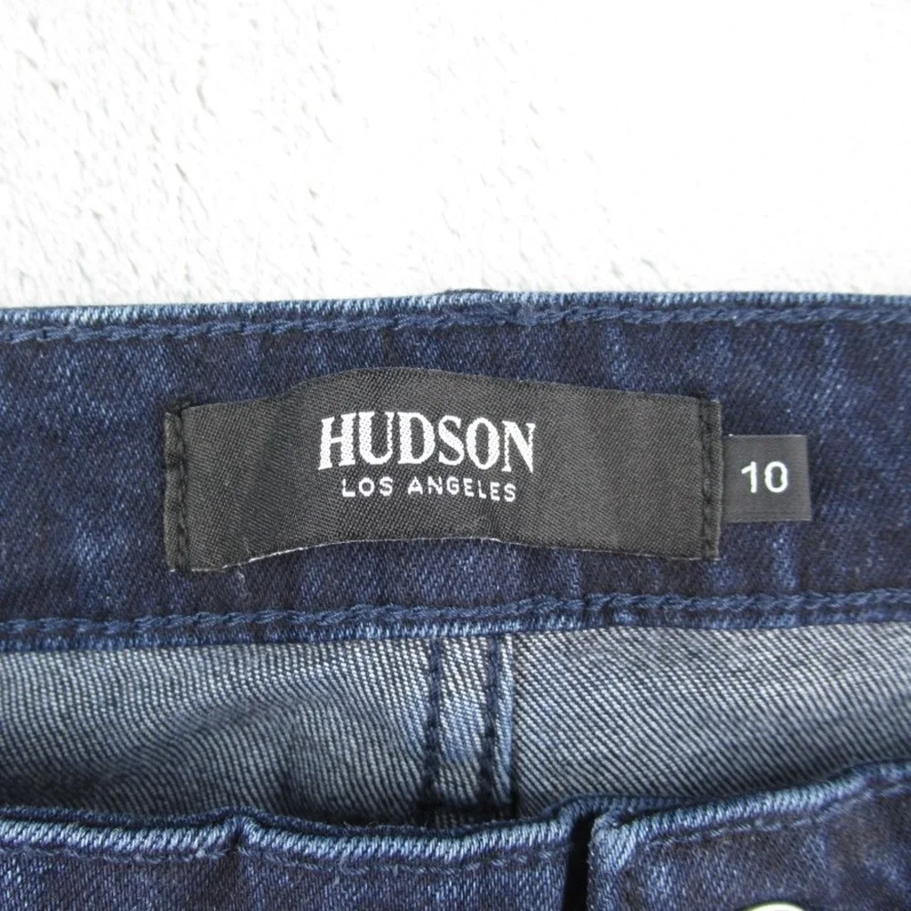 Hudson Los Angeles Jeans Womens 10 Straight‎ Leg Obscurity Blue 1900970 NWT